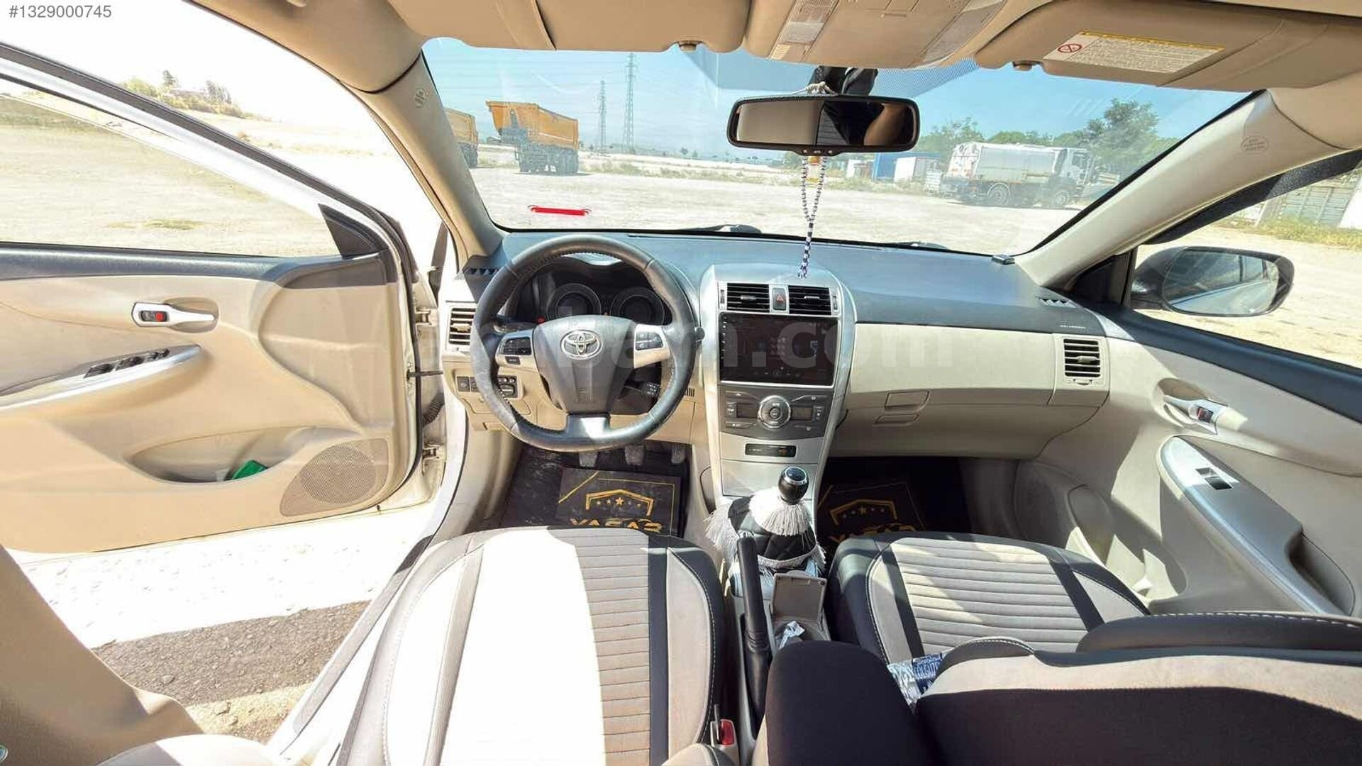 Galeriden Toyota Corolla 1.6 Elegant 2012 Model Van 145.000 km Beyaz 5