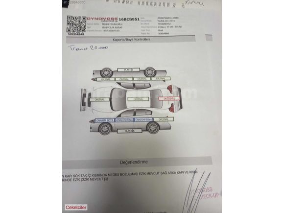 Galeriden Mazda CX-3 1.5 SKY-D Power 2016 Model Bursa 74.000 km