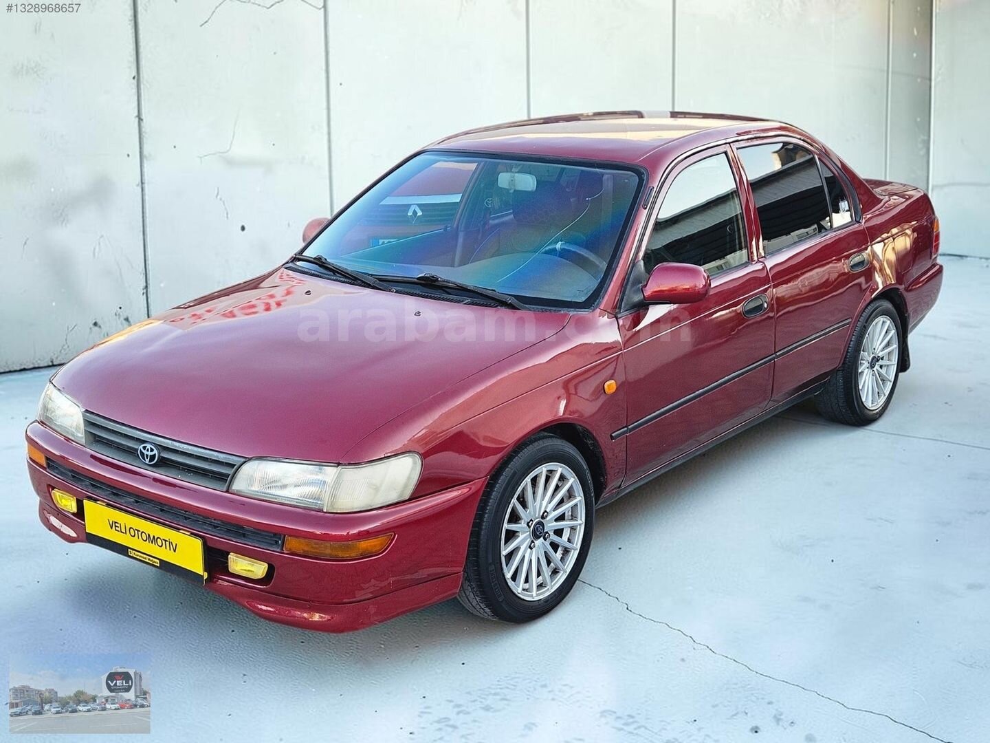 Galeriden Toyota Corolla 1.6 XEi 1996 Model Balıkesir 365.000 km Bordo 3
