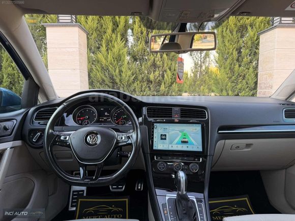 16 MODEL HİGHLİNE DONANIM VW GOLF BMT OTOMATİK LANSMAN ORJİNAL