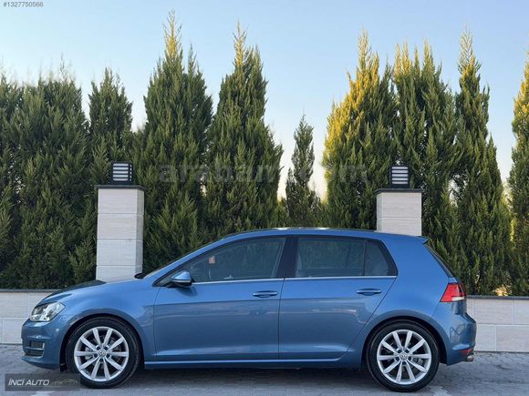 16 MODEL HİGHLİNE DONANIM VW GOLF BMT OTOMATİK LANSMAN ORJİNAL