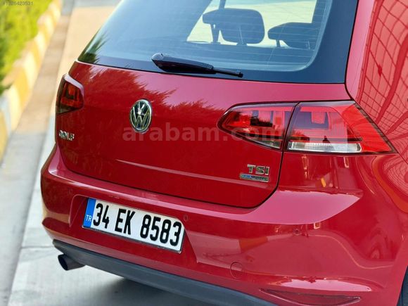 HATASIZ BOYASIZ 124.000KM DSG RED GOLF