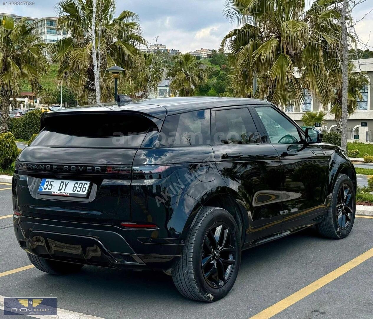 Galeriden Land Rover Range Evoque 1.5 PHEV Dynamic SE 2025 Model İzmir 10.000 km Siyah 4