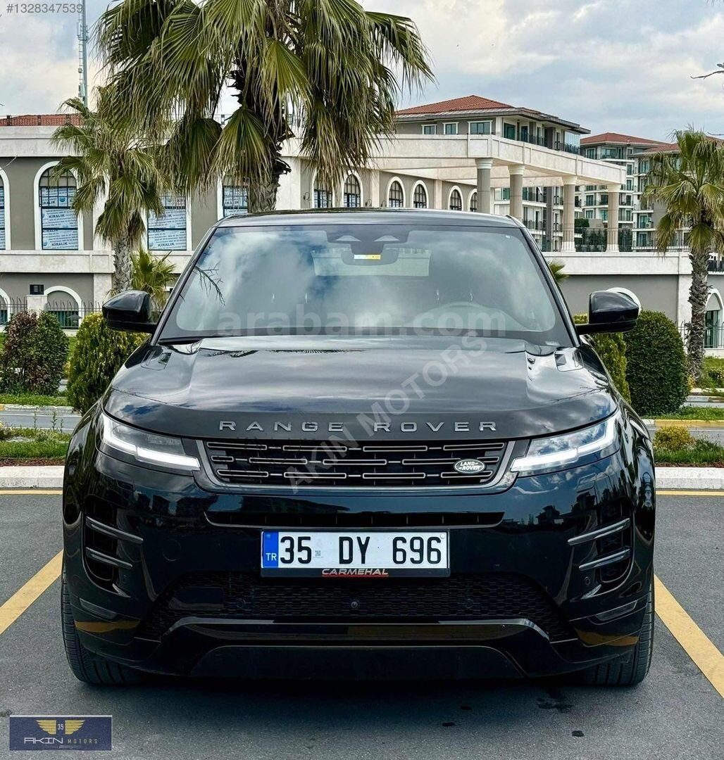 Galeriden Land Rover Range Evoque 1.5 PHEV Dynamic SE 2025 Model İzmir 10.000 km Siyah 2