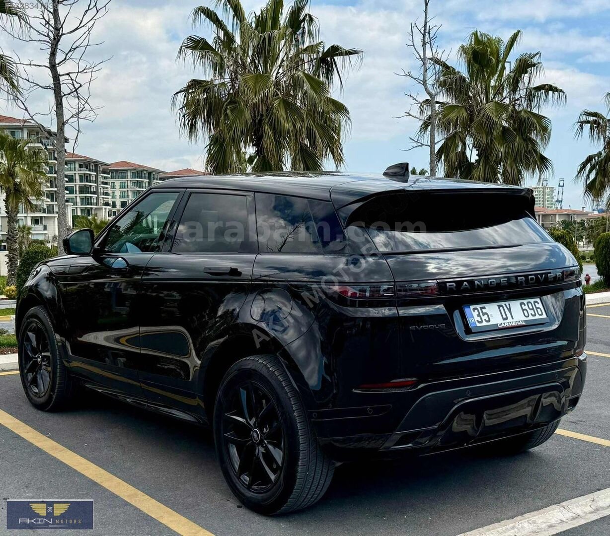 Galeriden Land Rover Range Evoque 1.5 PHEV Dynamic SE 2025 Model İzmir 10.000 km Siyah 6