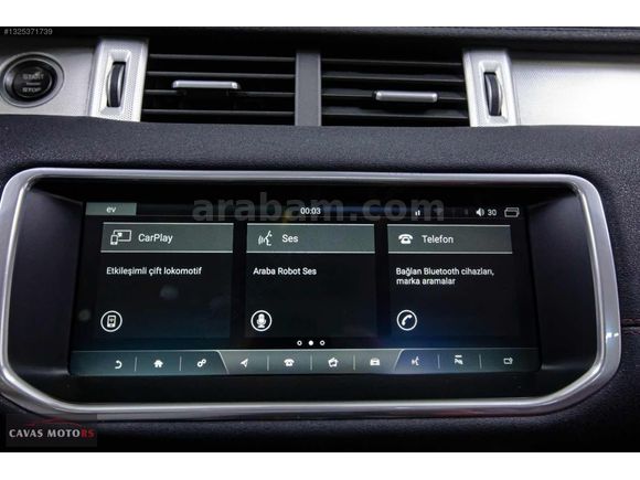 2012 RANGE ROVER EVOQUE PRESTİJ C.TAVAN MEREDİAN+E.PAKET+ISITMA