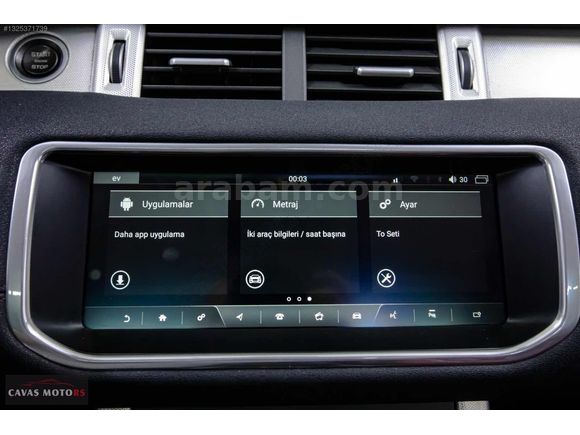 2012 RANGE ROVER EVOQUE PRESTİJ C.TAVAN MEREDİAN+E.PAKET+ISITMA