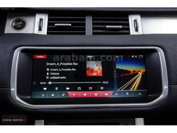 2012 RANGE ROVER EVOQUE PRESTİJ C.TAVAN MEREDİAN+E.PAKET+ISITMA