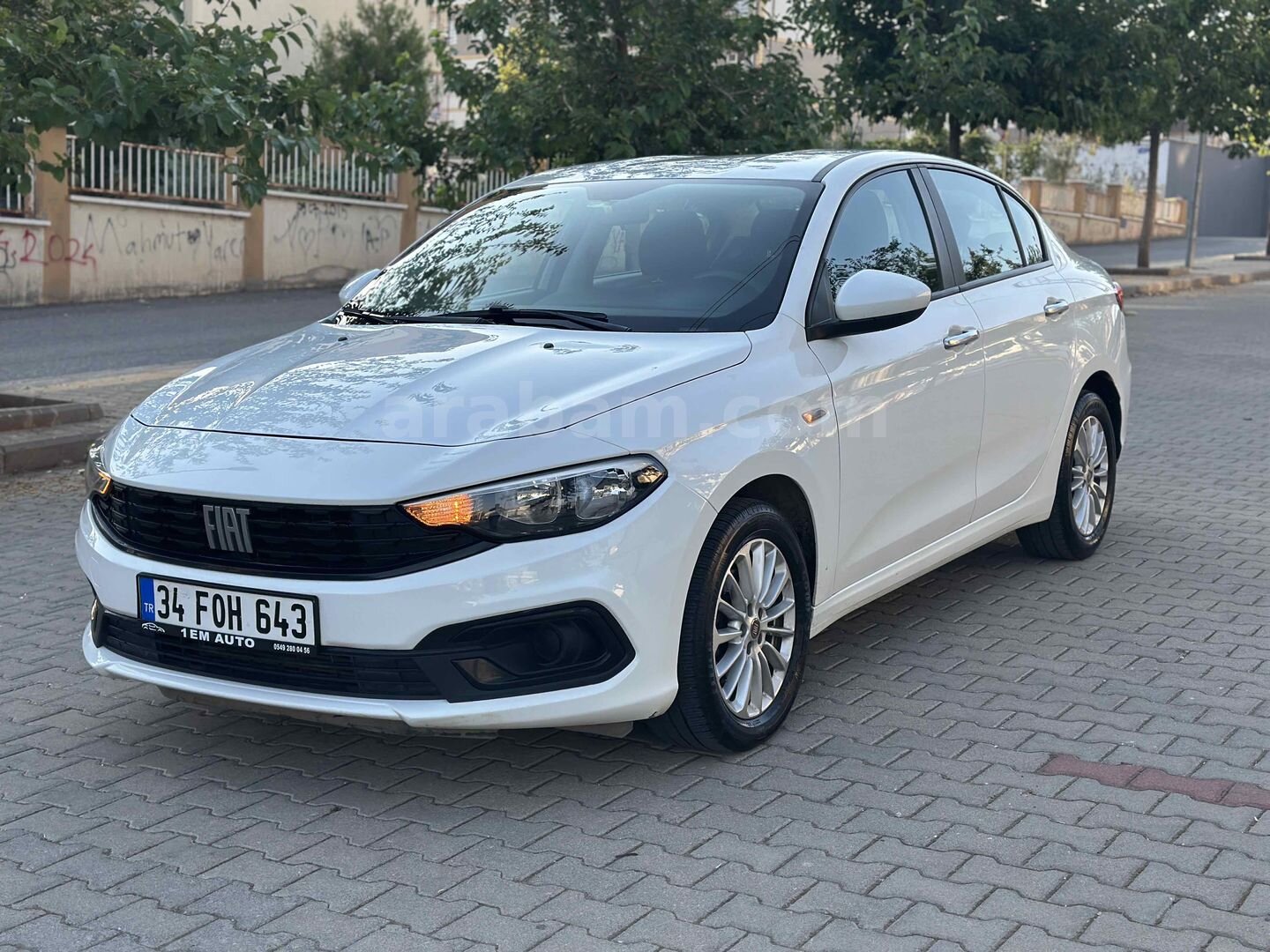Galeriden Fiat Egea 1.6 Multijet Easy 2022 Model Gaziantep 31.500 km Beyaz 3