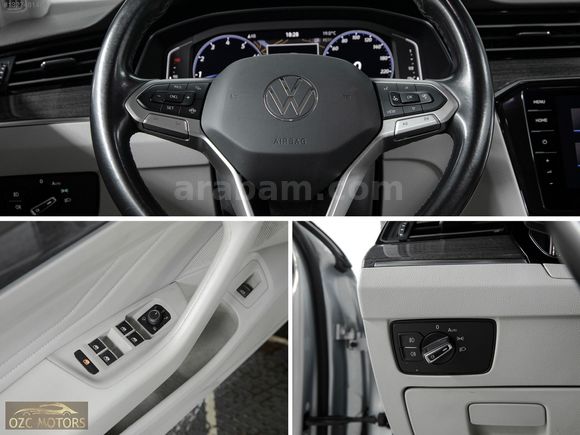 OZC MOTORS'DAN 2022 PASSAT ELEGANCE CAM TAVAN+ELK BAGAJ+ISITMA