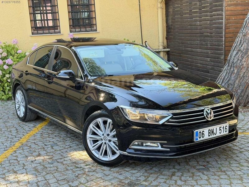 ORJİNAL 67 BİN KM PASSAT 1.6 TDI CAM TAVAN SİYAH İÇİ BEJ BAKIMLI