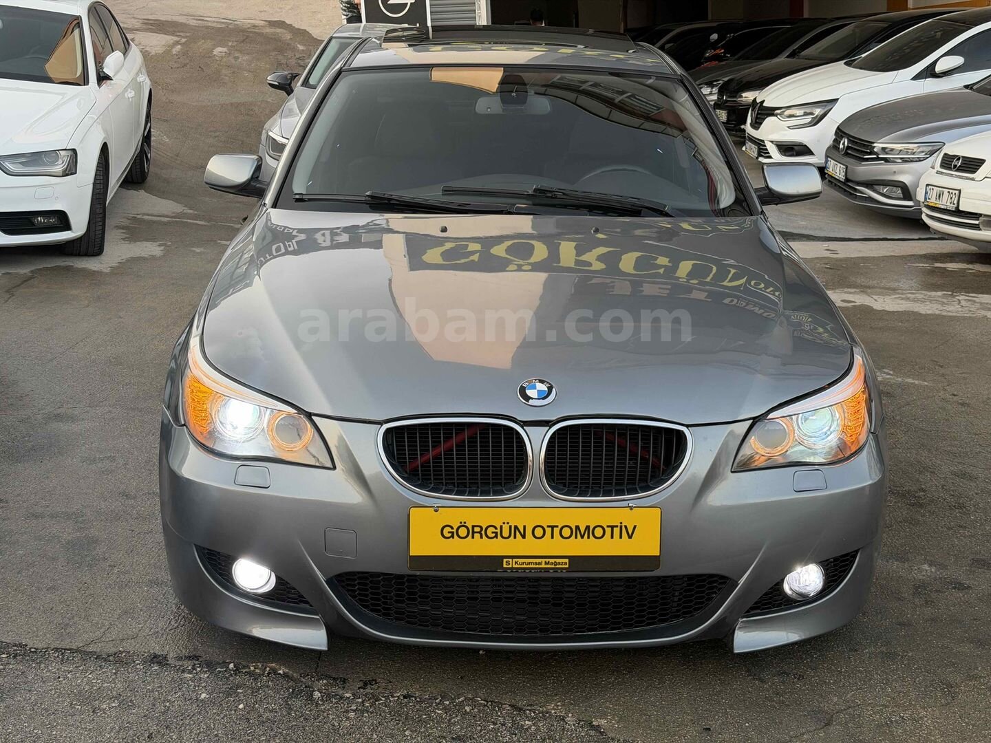 Galeriden BMW 5 Serisi 520d Standart 2008 Model Gaziantep 260.000 km Gri 1