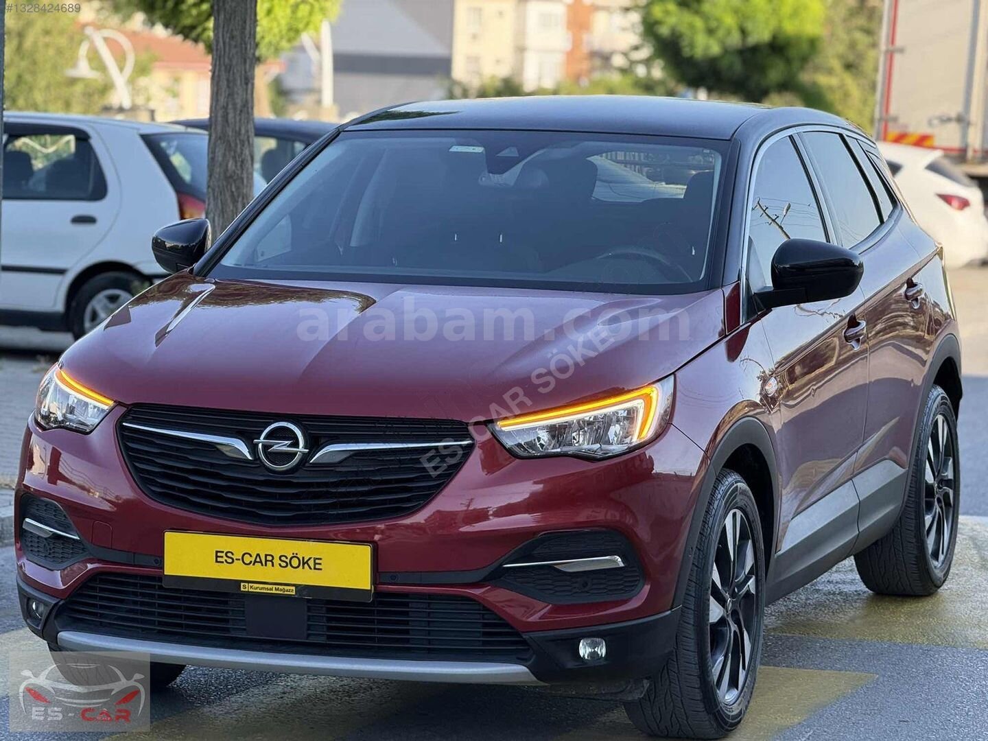 Galeriden Opel Grandland 1.2 T Elegance 2021 Model Aydın 102.000 km Kırmızı 3