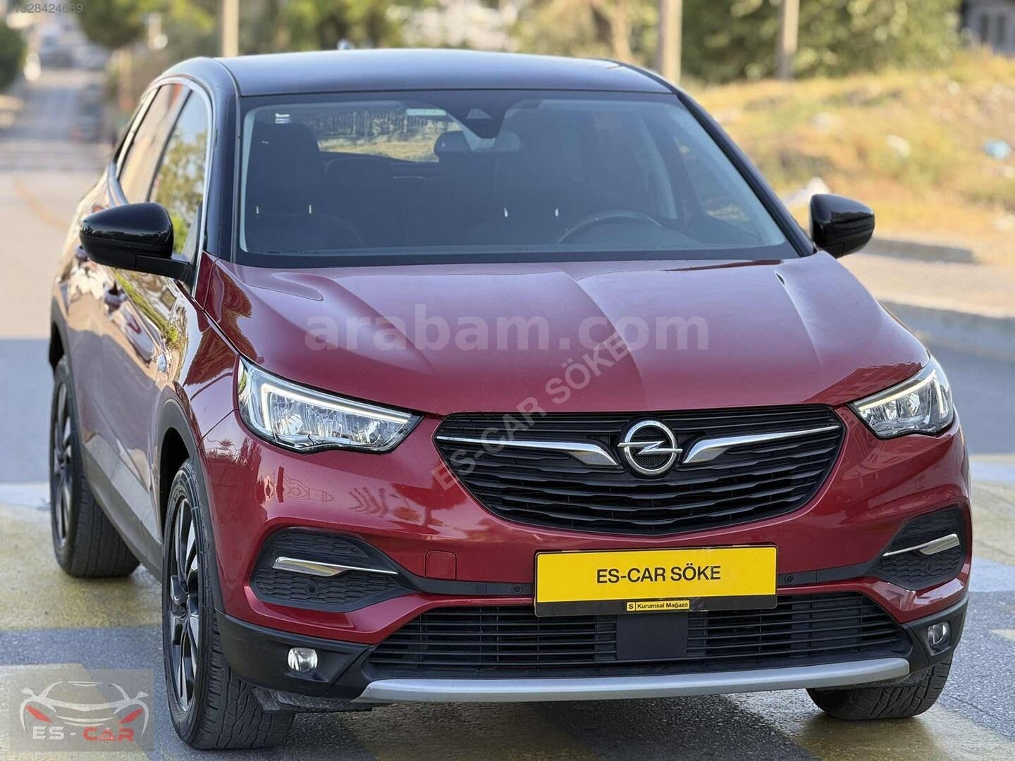 Galeriden Opel Grandland 1.2 T Elegance 2021 Model Aydın 102.000 km Kırmızı 2