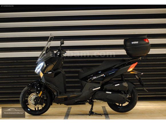 SYM JoyRide 300cc E5 ABS /800Km'de/Anahtarsız Çalıştırma/Led Far