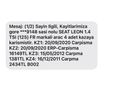 Sahibinden Seat Leon 1.4 TSI FR 2012 Model 