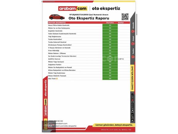 CLİO 1.0TCE EVULATİON HATASIZ BOYASIZ TRAMERSİZ 73,000KM'DE