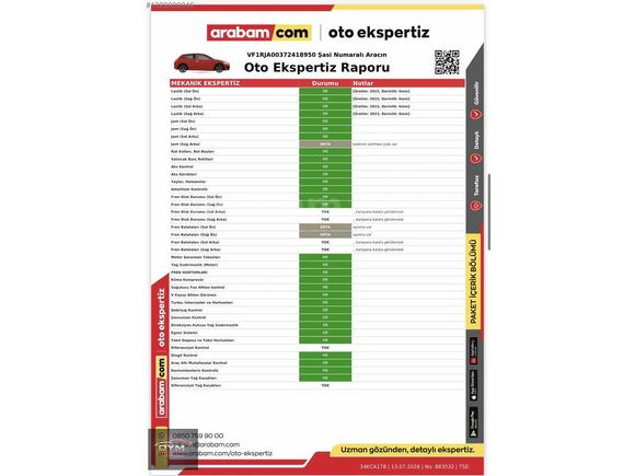 CLİO 1.0TCE EVULATİON HATASIZ BOYASIZ TRAMERSİZ 73,000KM'DE