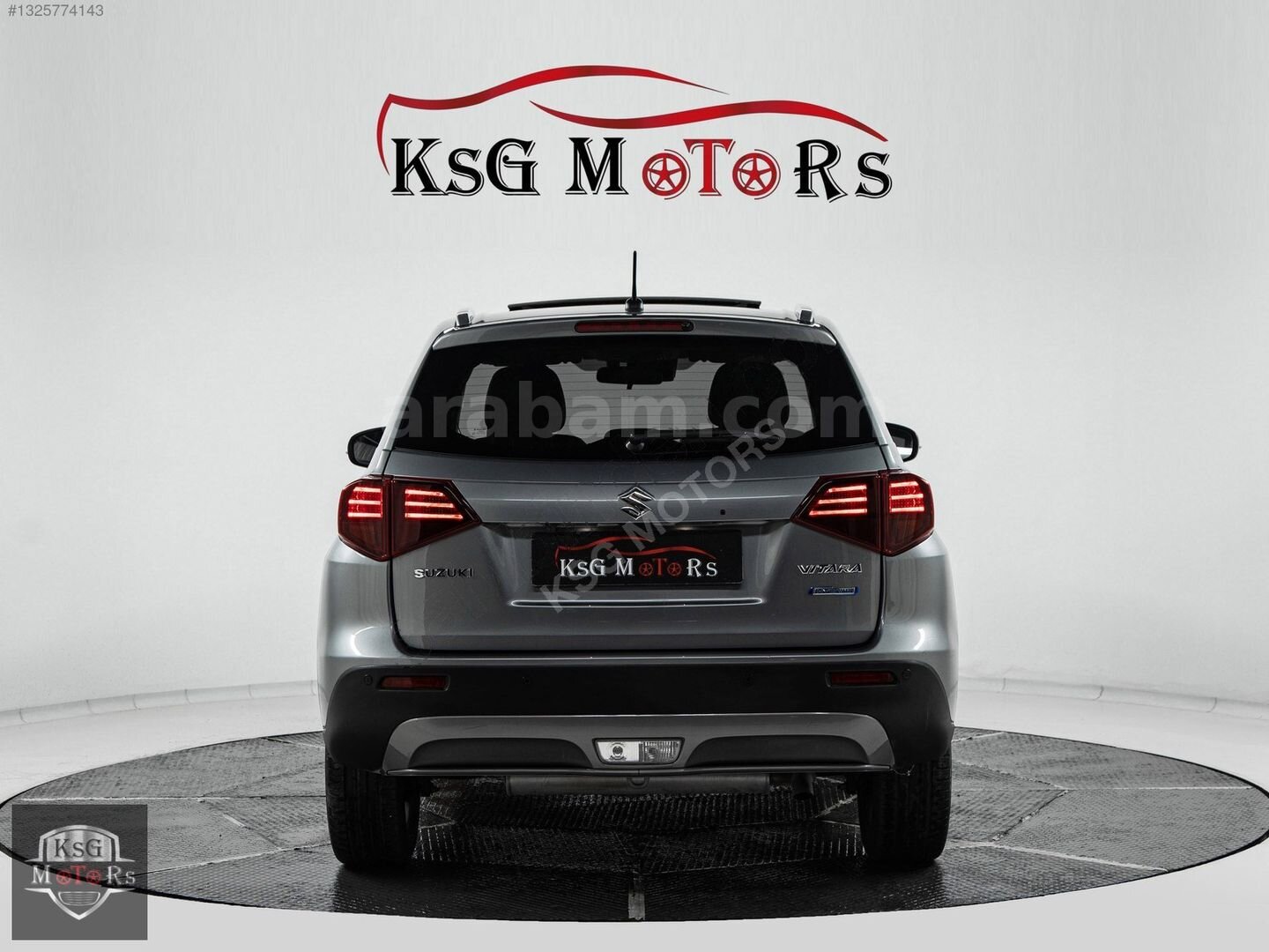 Galeriden Suzuki Vitara 1.4 Boosterjet Hibrit GLX Premium 2022 Model İstanbul 52.000 km Gri 4