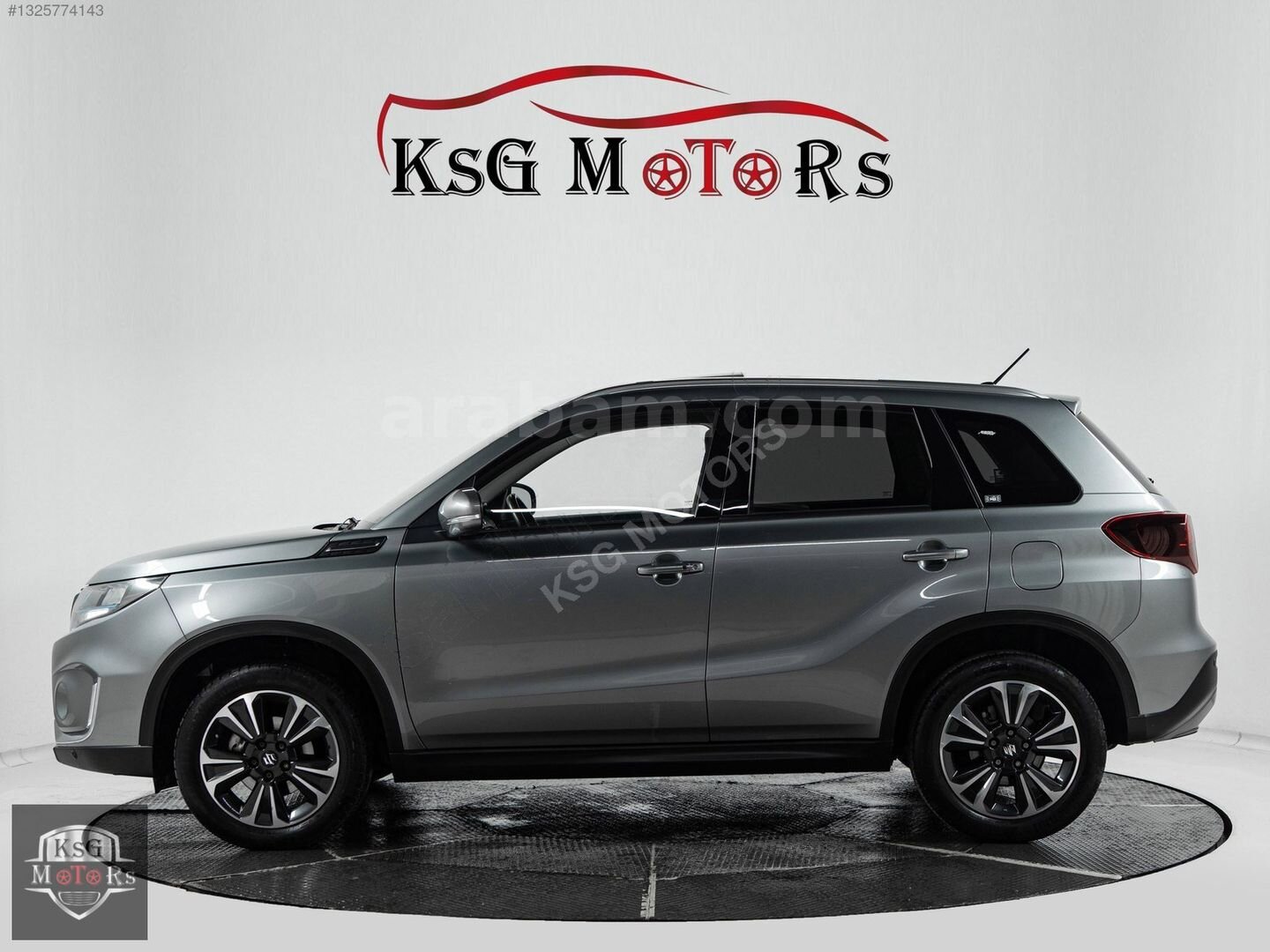 Galeriden Suzuki Vitara 1.4 Boosterjet Hibrit GLX Premium 2022 Model İstanbul 52.000 km Gri 2