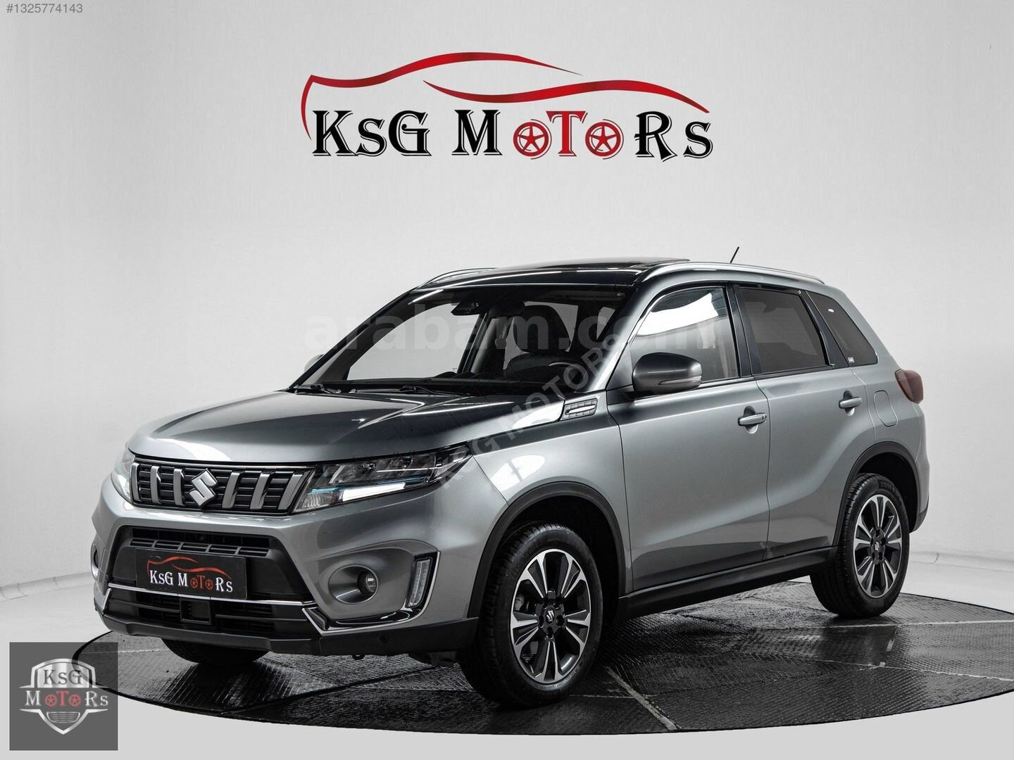 Galeriden Suzuki Vitara 1.4 Boosterjet Hibrit GLX Premium 2022 Model İstanbul 52.000 km Gri 1
