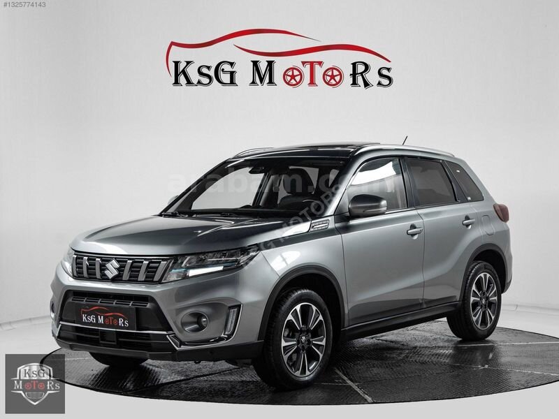 Galeriden Suzuki Vitara 1.4 Boosterjet Hibrit GLX Premium 2022 Model İstanbul 52.000 km Gri