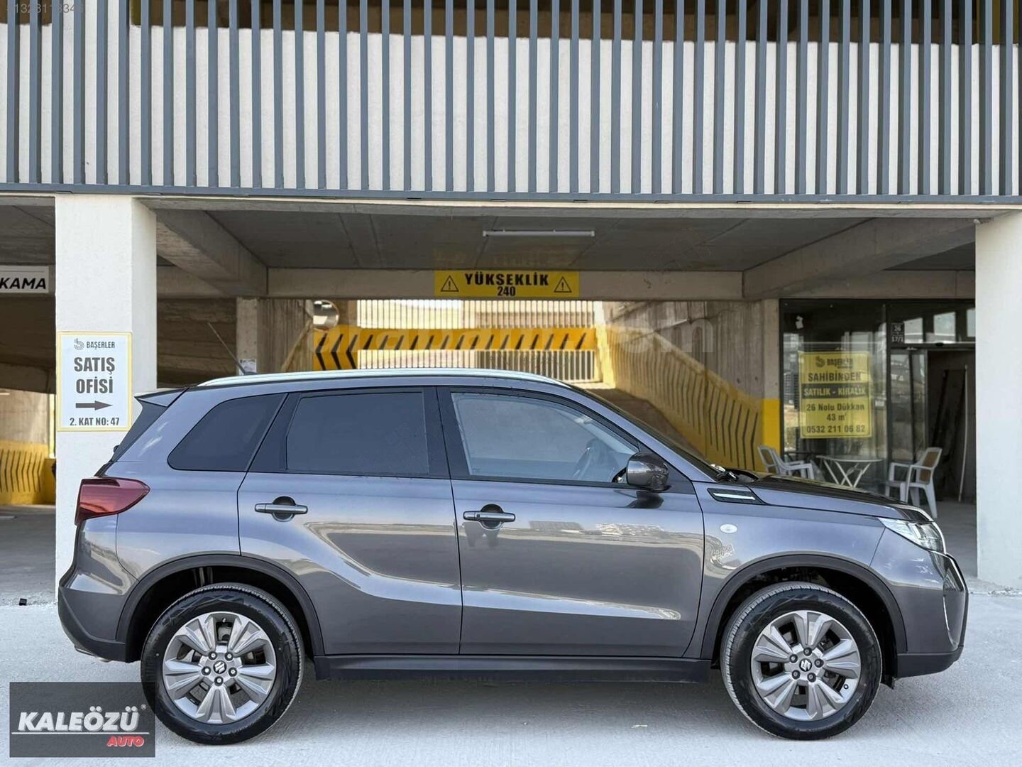 Galeriden Suzuki Vitara 1.4 Boosterjet Hibrit GL Elegance 2025 Model Ankara 11.000 km Gri 7