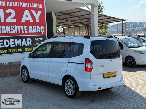 12 AY TAKSİT İMKANI/2017 FORD COURİER 1.6 TDCİ TİTANIUM PLUS