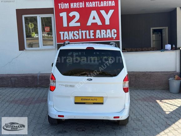 12 AY TAKSİT İMKANI/2017 FORD COURİER 1.6 TDCİ TİTANIUM PLUS