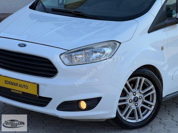 12 AY TAKSİT İMKANI/2017 FORD COURİER 1.6 TDCİ TİTANIUM PLUS