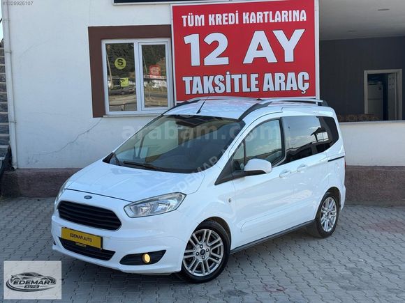 12 AY TAKSİT İMKANI/2017 FORD COURİER 1.6 TDCİ TİTANIUM PLUS