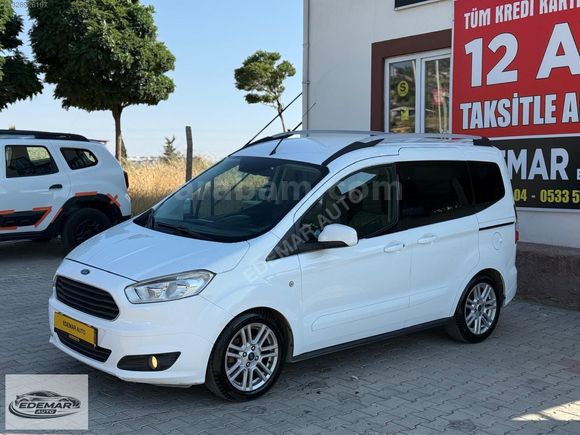 12 AY TAKSİT İMKANI/2017 FORD COURİER 1.6 TDCİ TİTANIUM PLUS