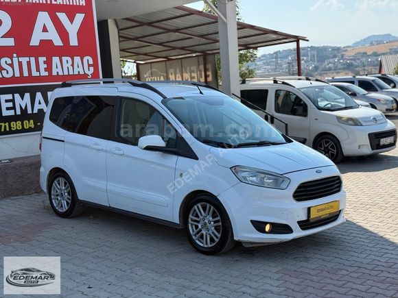 12 AY TAKSİT İMKANI/2017 FORD COURİER 1.6 TDCİ TİTANIUM PLUS