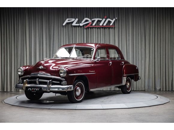 1952 PLYMOUTH cranbrook sedan 4 kapı