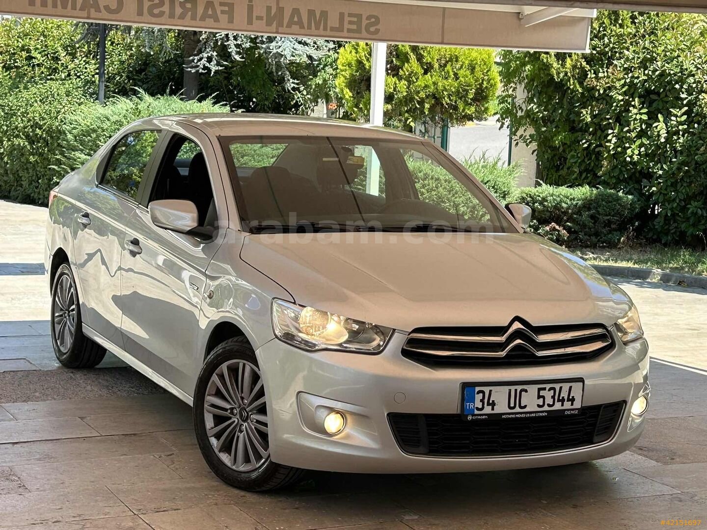Galeriden Citroen C-Elysée 1.6 VTi Exclusive 2012 Model İstanbul 174.000 km Gri 6