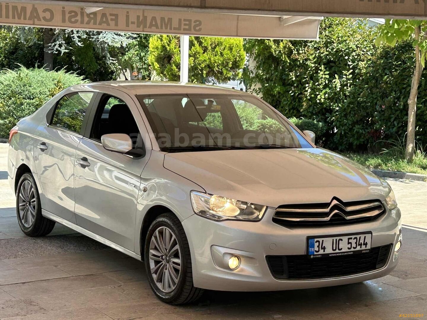 Galeriden Citroen C-Elysée 1.6 VTi Exclusive 2012 Model İstanbul 174.000 km Gri 5