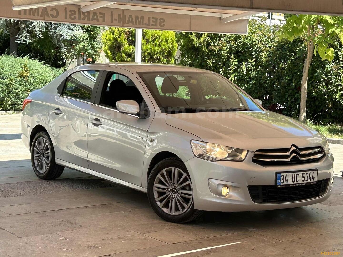 Galeriden Citroen C-Elysée 1.6 VTi Exclusive 2012 Model İstanbul 174.000 km Gri 7