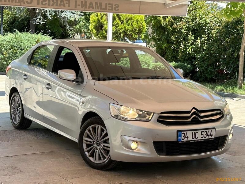 Galeriden Citroen C-Elysée 1.6 VTi Exclusive 2012 Model İstanbul 174.000 km Gri