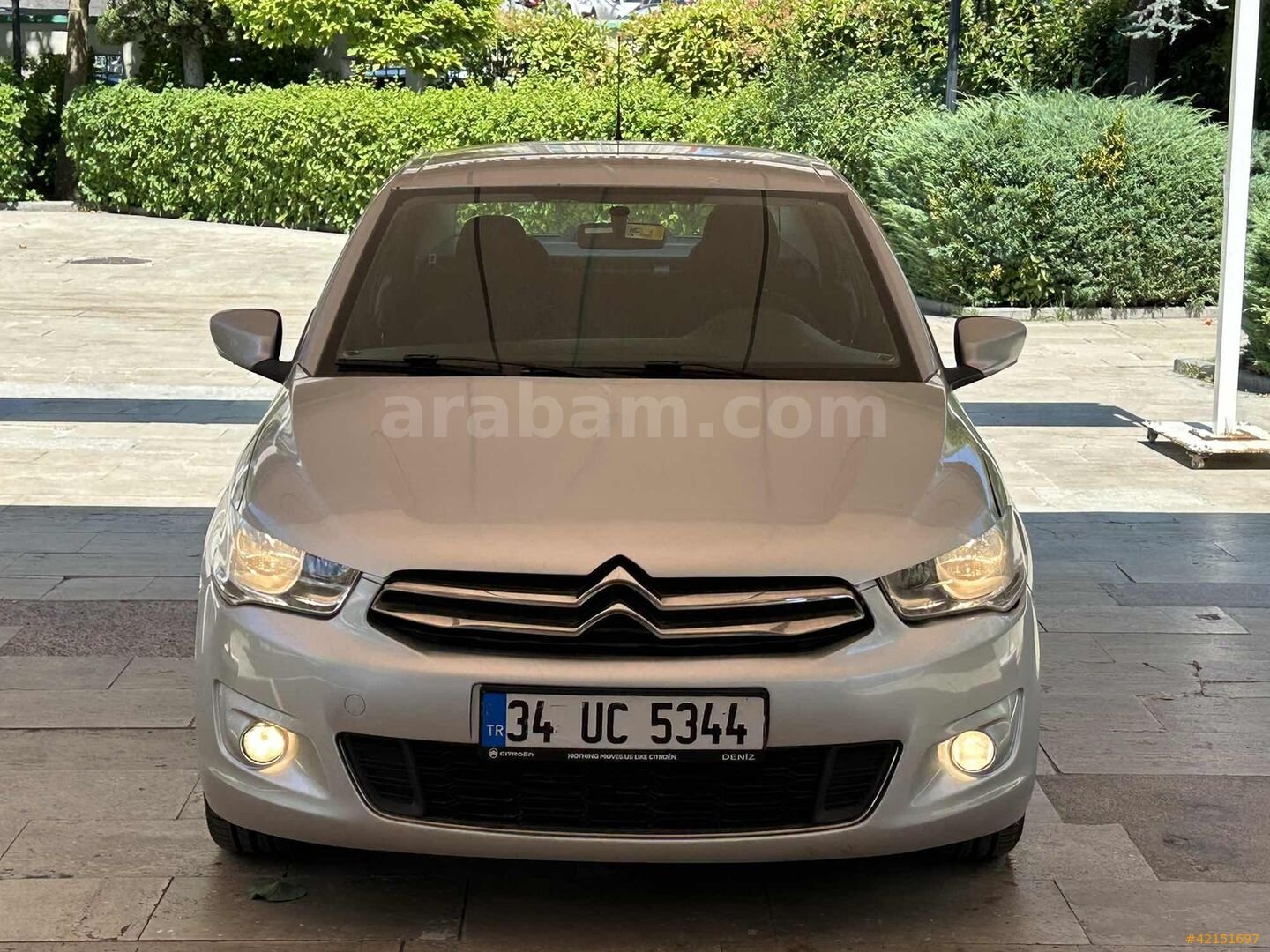 Galeriden Citroen C-Elysée 1.6 VTi Exclusive 2012 Model İstanbul 174.000 km Gri 2