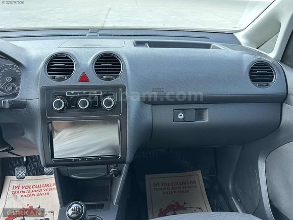 2012 MODEL 222 BİNDE HATASIZ BOYASIZ 1.6 TDİ VOLKSWAGEN CADDY.