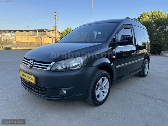 2012 MODEL 222 BİNDE HATASIZ BOYASIZ 1.6 TDİ VOLKSWAGEN CADDY.