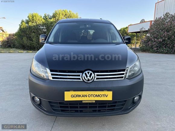 2012 MODEL 222 BİNDE HATASIZ BOYASIZ 1.6 TDİ VOLKSWAGEN CADDY.