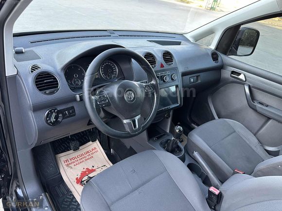 2012 MODEL 222 BİNDE HATASIZ BOYASIZ 1.6 TDİ VOLKSWAGEN CADDY.