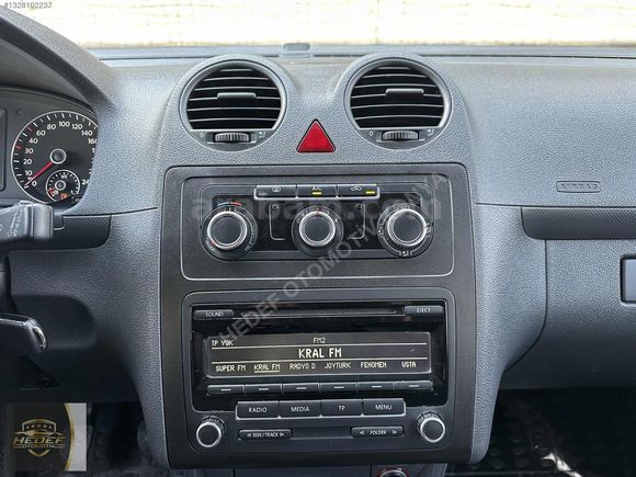 2012 VW CADDY 1.6 TDI TRENDLİNE HATASIZ AKSESUARLI 190 BİNDE