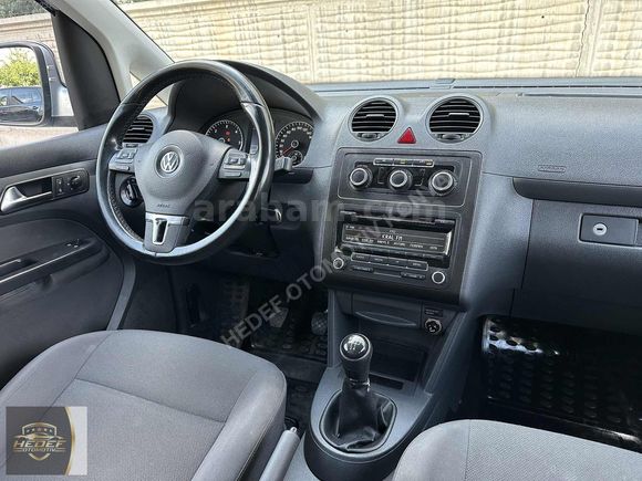 2012 VW CADDY 1.6 TDI TRENDLİNE HATASIZ AKSESUARLI 190 BİNDE