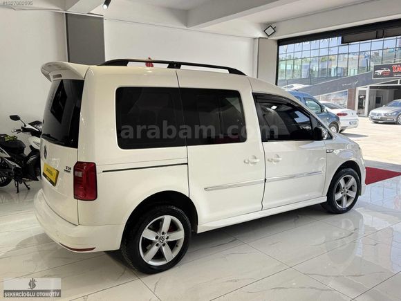 ŞEKERCİOĞLU AUTO"DAN 2016 CADDY 2.0TDİ DSG COMFORTLİNE BOYASIZ