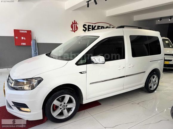 ŞEKERCİOĞLU AUTO"DAN 2016 CADDY 2.0TDİ DSG COMFORTLİNE BOYASIZ