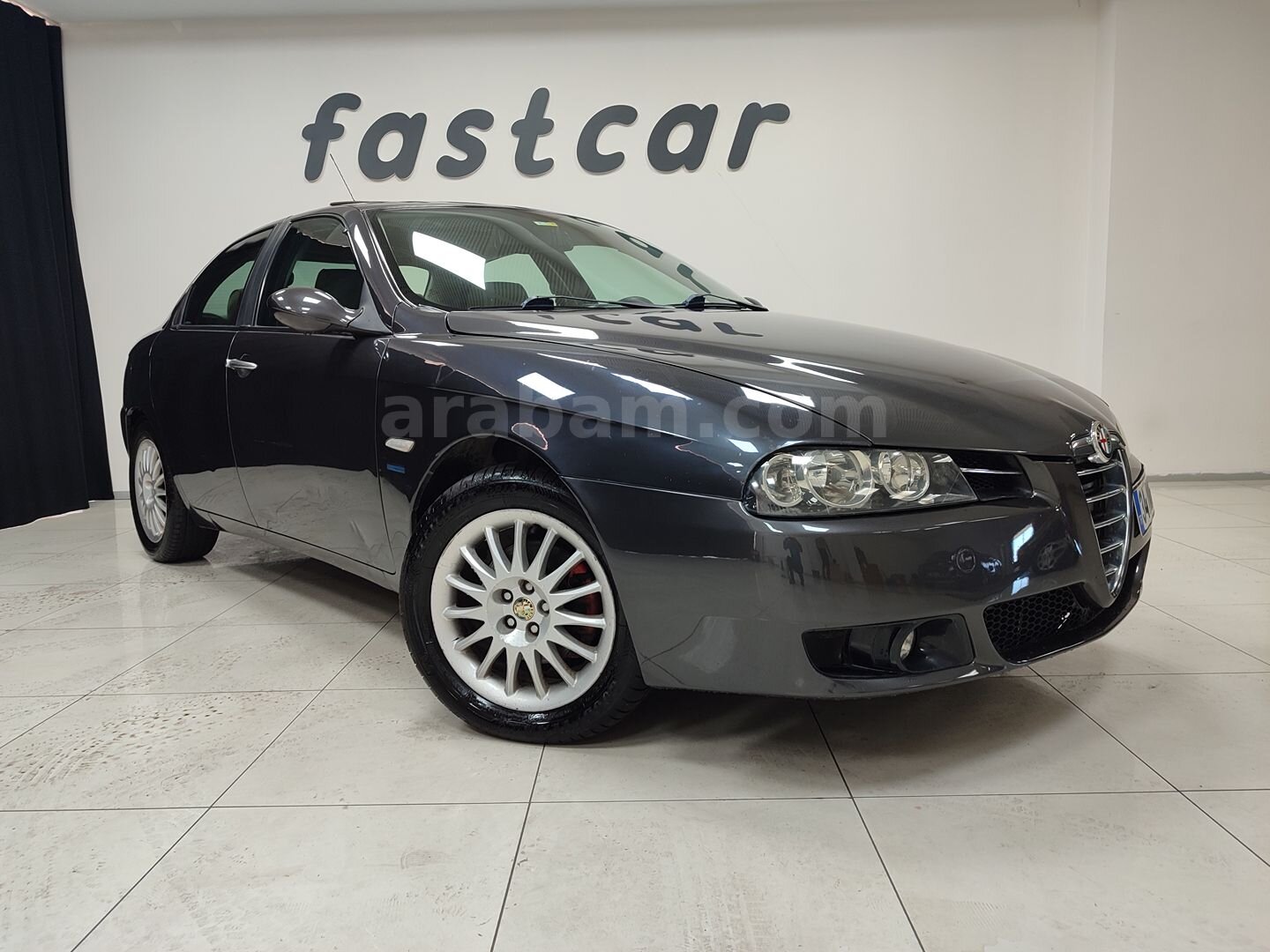 Galeriden Alfa Romeo 156 1.6 TS Distinctive 2005 Model İstanbul 271.000 km Gri 3