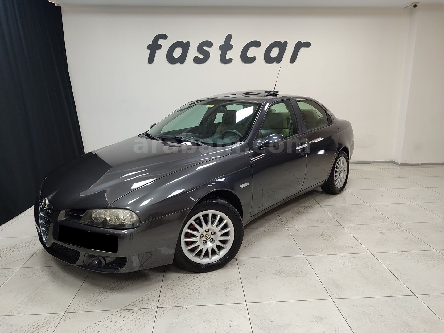 Galeriden Alfa Romeo 156 1.6 TS Distinctive 2005 Model İstanbul 271.000 km Gri 1