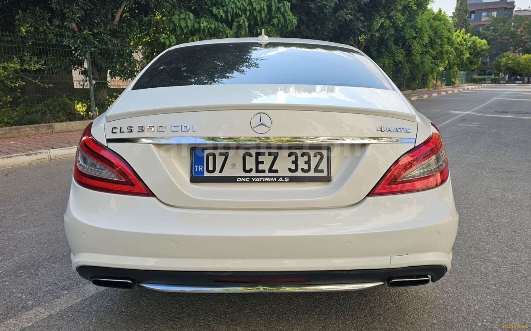 Galeriden Mercedes - Benz CLS 350 CDI BlueEFFICIENCY 2012 Model Antalya 279.900 km Beyaz 7